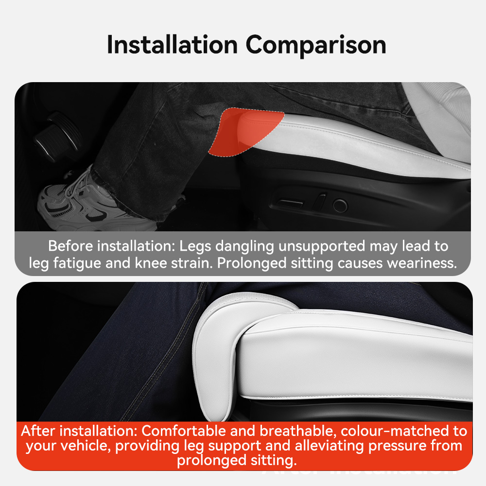 YZ For Tesla 2026 Model Y Juni - огляд і ціна Memory Foam Car Neck Pillow Lumbar Support