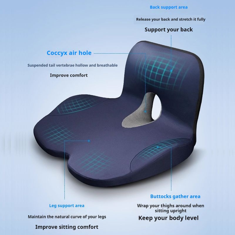 Car Main Driver Seat Booster S - огляд і ціна Memory Foam Car Neck Pillow Lumbar Support