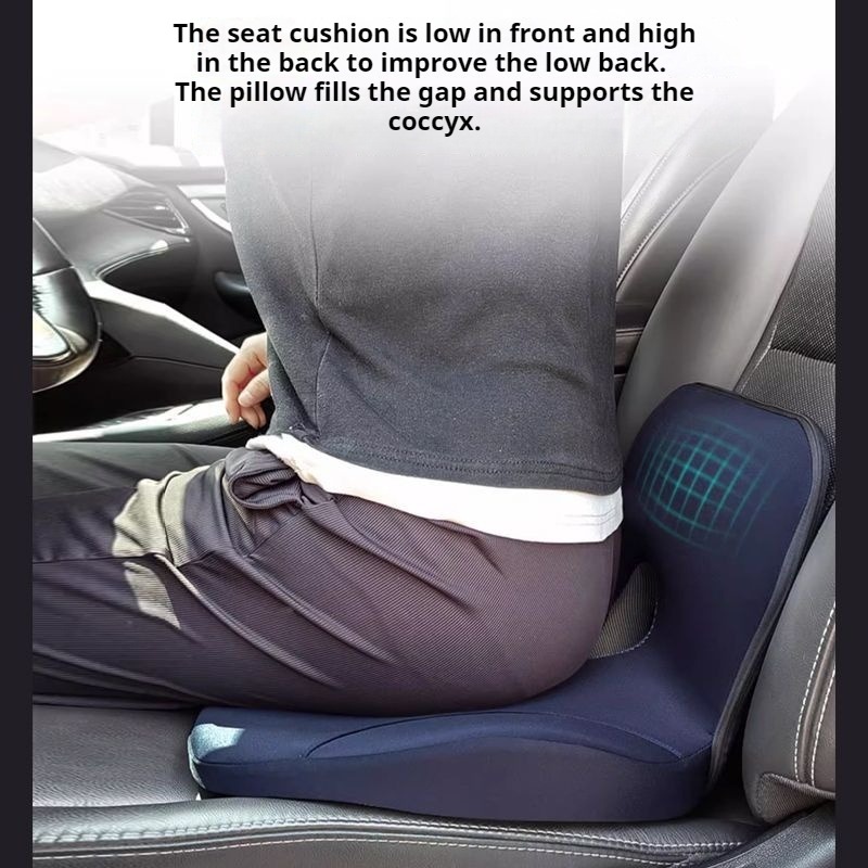 Car Main Driver Seat Booster S - огляд і ціна Memory Foam Car Neck Pillow Lumbar Support