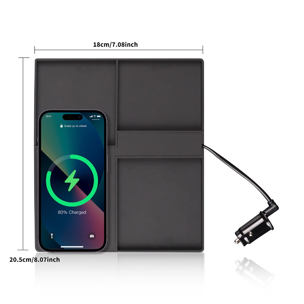 Car Wireless Charger Pad Stabl - огляд і ціна Wireless Car Charger Mount Fast Charging