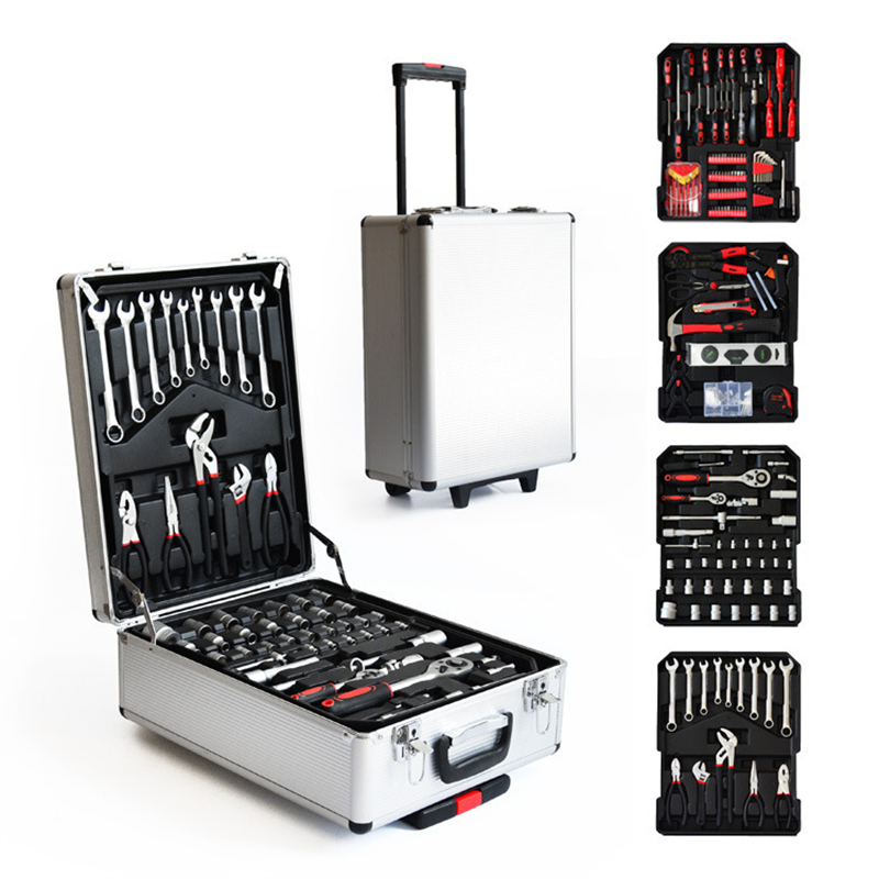 186 Pieces Aluminum Case Troll - огляд і ціна Auto Repair Tools