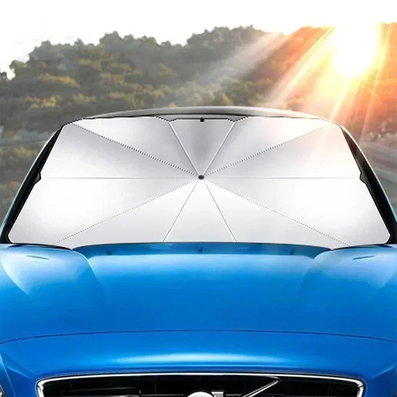 Car Windshield Sunshade Foldab - огляд і ціна Car Sunshade Windshield Umbrella Foldable