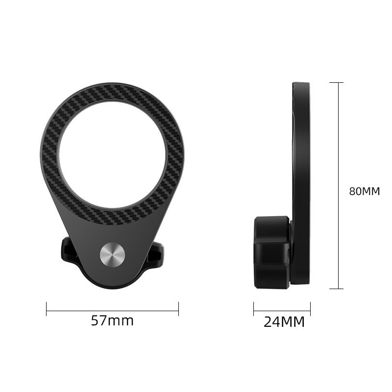 1Pcs Carbon Fiber Magnetic Car - огляд і ціна Magnetic Phone Holder For Car Vent