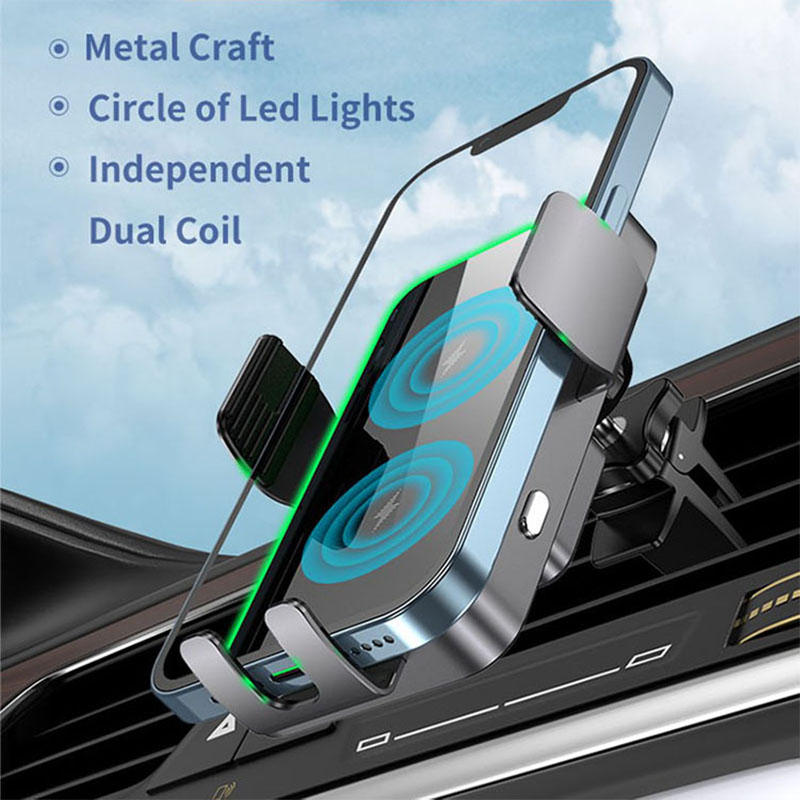 Qi2 Wireless Charger Car Phone - огляд і ціна Magnetic Phone Holder For Car Vent