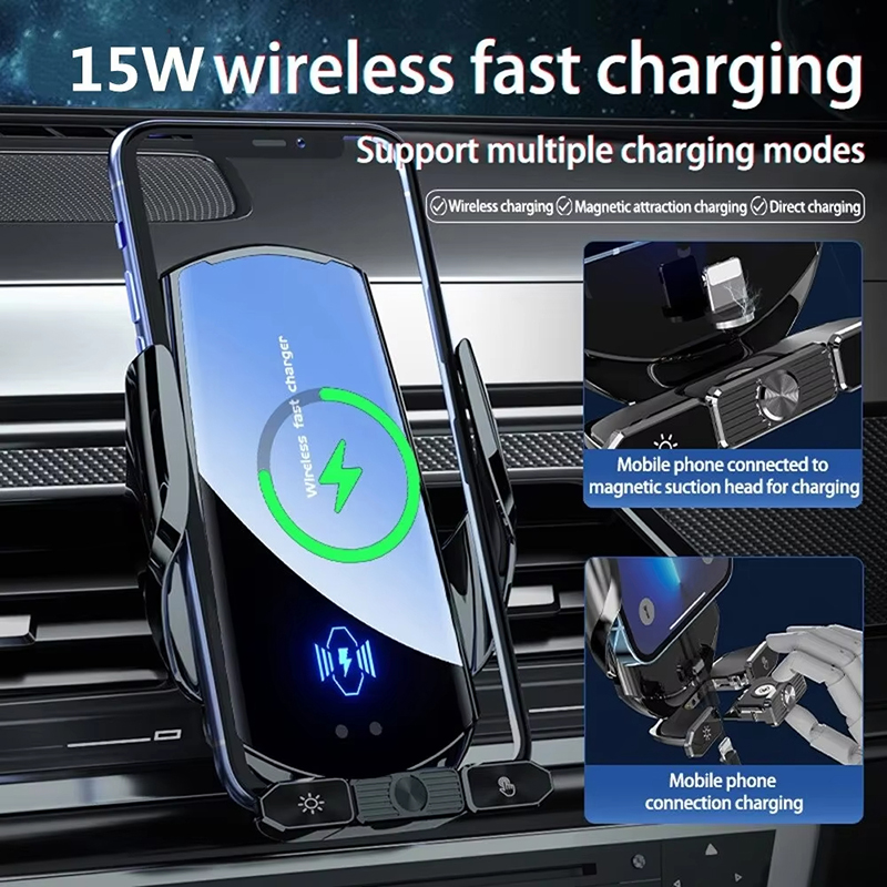 Car Wireless Charger Magnetic  - огляд і ціна Wireless Car Charger Mount Fast Charging