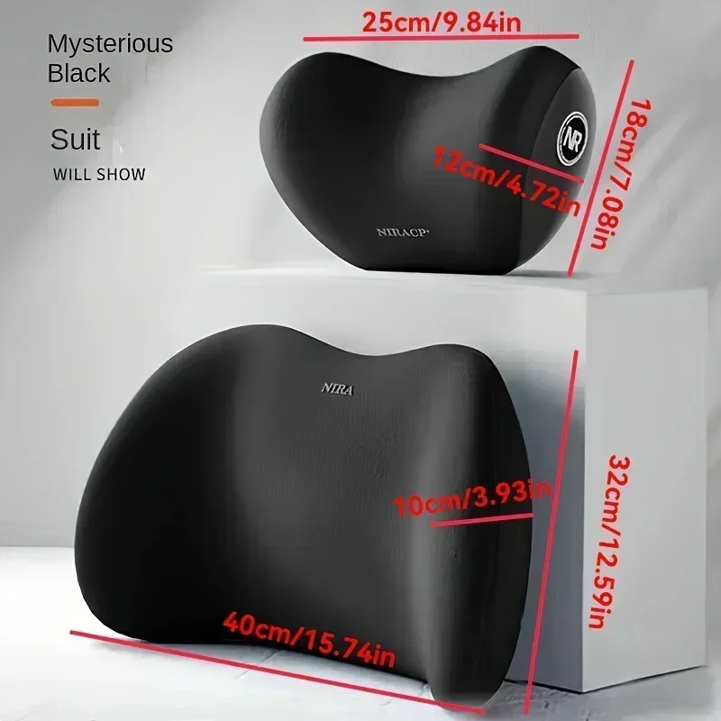 Universal Car Headrest Neck Su - огляд і ціна Memory Foam Car Neck Pillow Lumbar Support
