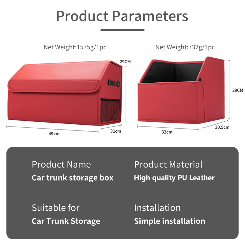 For Porsche Cayenne Macan Pana - огляд і ціна Car Trunk Organizer Foldable Storage Box
