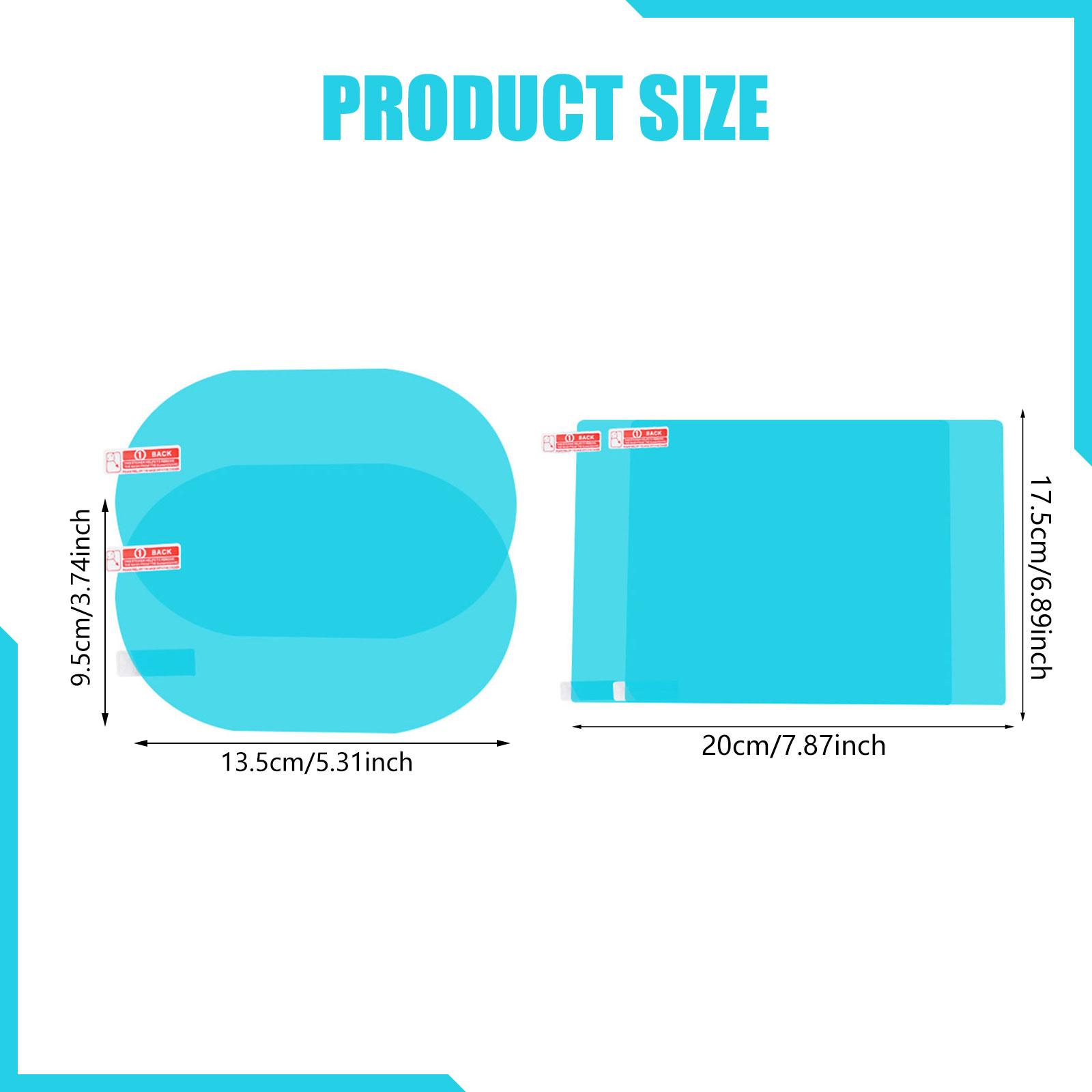 Car Rearview Mirror Film Prote - огляд і ціна Anti Glare Car Rearview Mirror Film