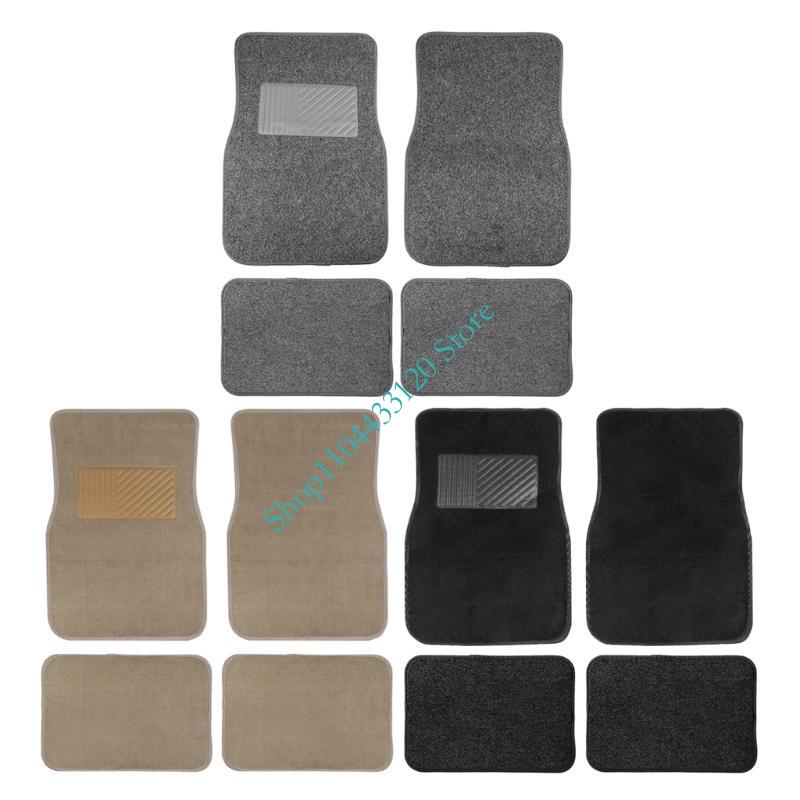 0XXD 4PCS Universal Car Floor  - огляд і ціна Car Floor Mats Universal Waterproof Leather