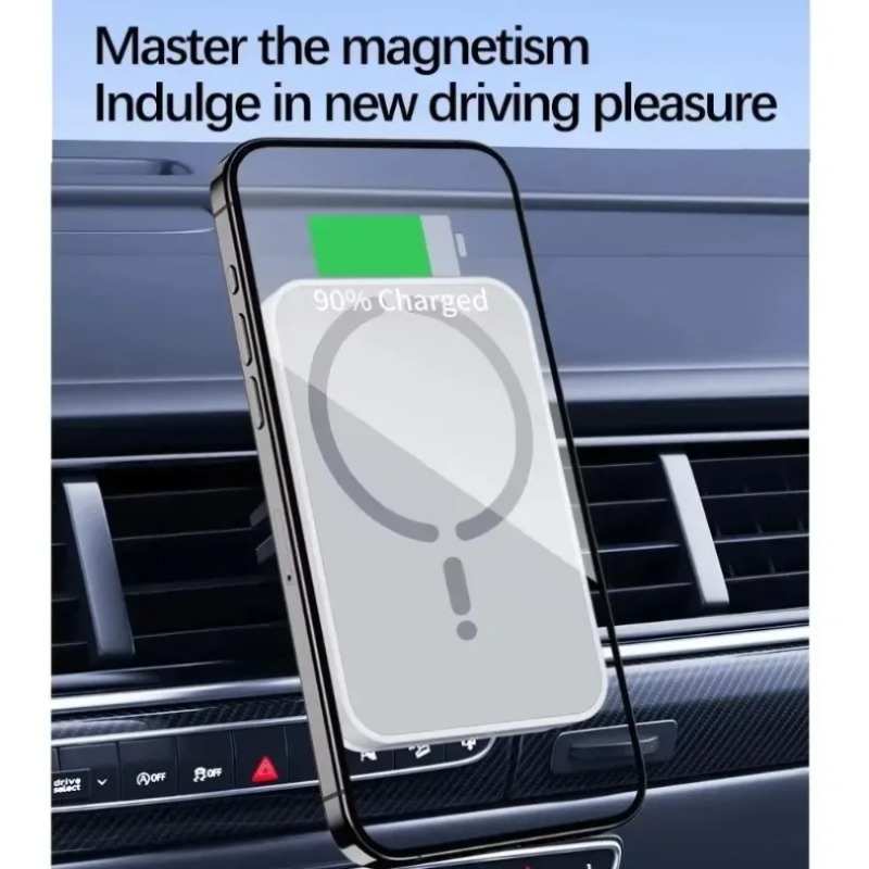 Magnetic Car Wireless Charger  - огляд і ціна Wireless Car Charger Mount Fast Charging