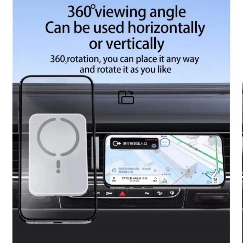 Magnetic Car Wireless Charger  - огляд і ціна Wireless Car Charger Mount Fast Charging