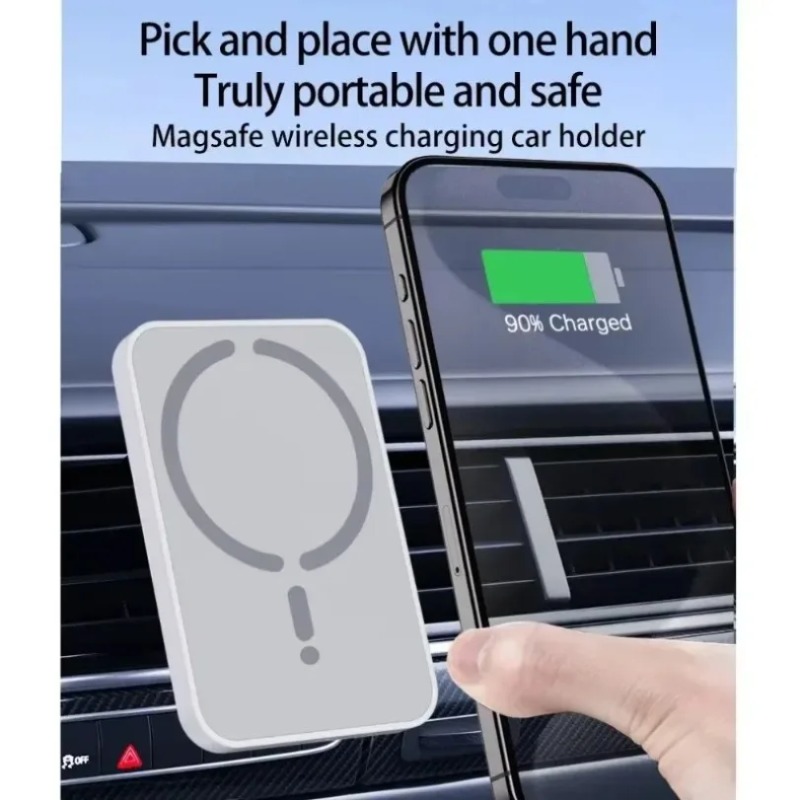 Magnetic Car Wireless Charger  - огляд і ціна Wireless Car Charger Mount Fast Charging
