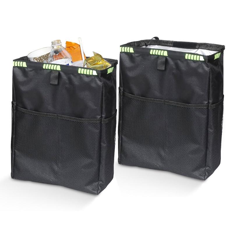 Foldable Car Trash Can With St - огляд і ціна Waterproof Car Trash Can With Lid