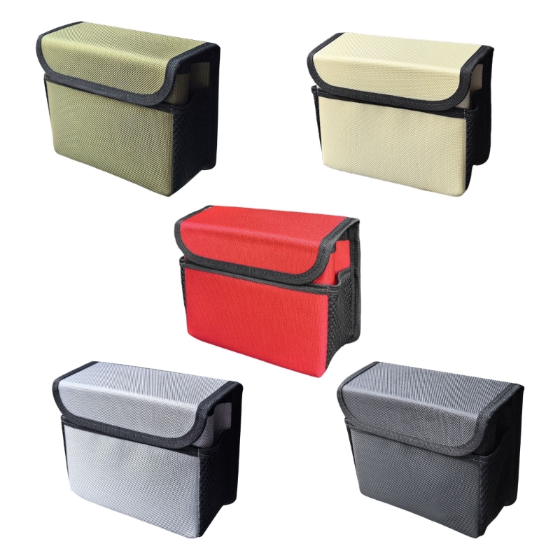 Car Back Storage Bag Trash Can - огляд і ціна Waterproof Car Trash Can With Lid