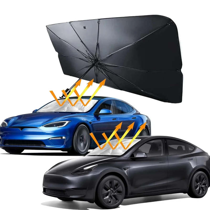 Car Windshield Sunshade Foldab - огляд і ціна Car Sunshade Windshield Umbrella Foldable