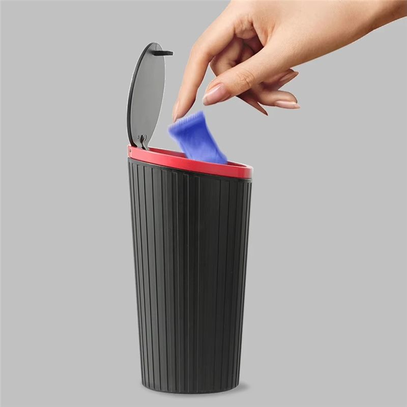 A60E-Press Type Car Trash Can  - огляд і ціна Waterproof Car Trash Can With Lid