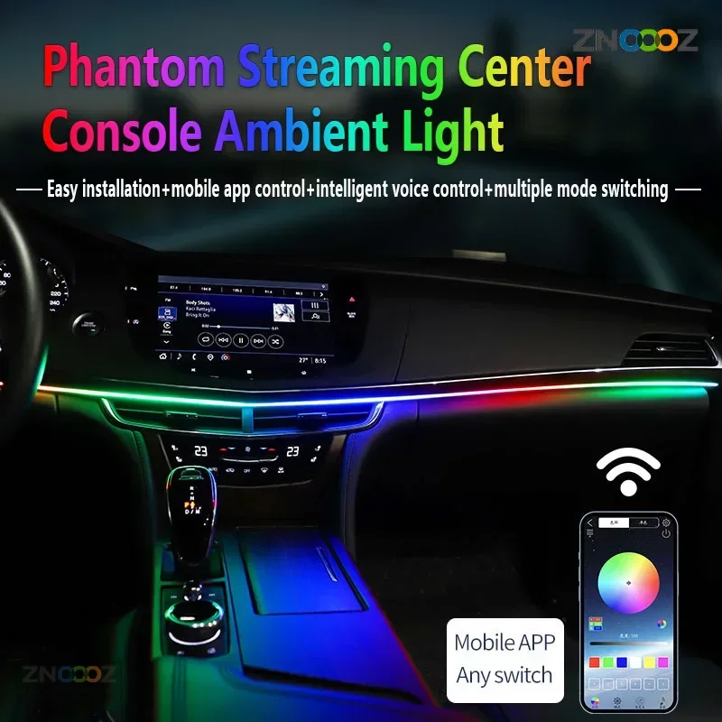 ZNOOOZ 140cm Car Ambient Light - огляд і ціна Led Ambient Interior Car Lights App Control