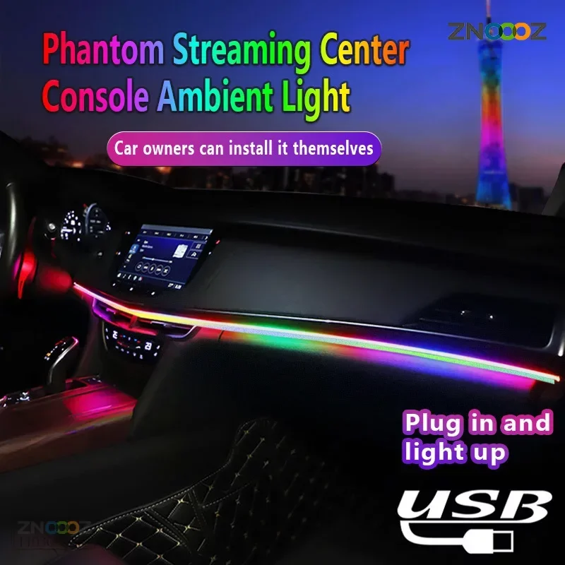 ZNOOOZ 140cm Car Ambient Light - огляд і ціна Led Ambient Interior Car Lights App Control