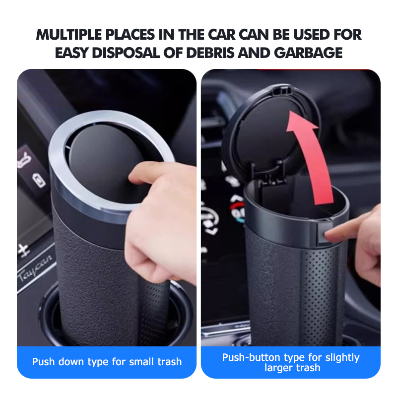 Car Trash Can Durable Waterpro - огляд і ціна Waterproof Car Trash Can With Lid