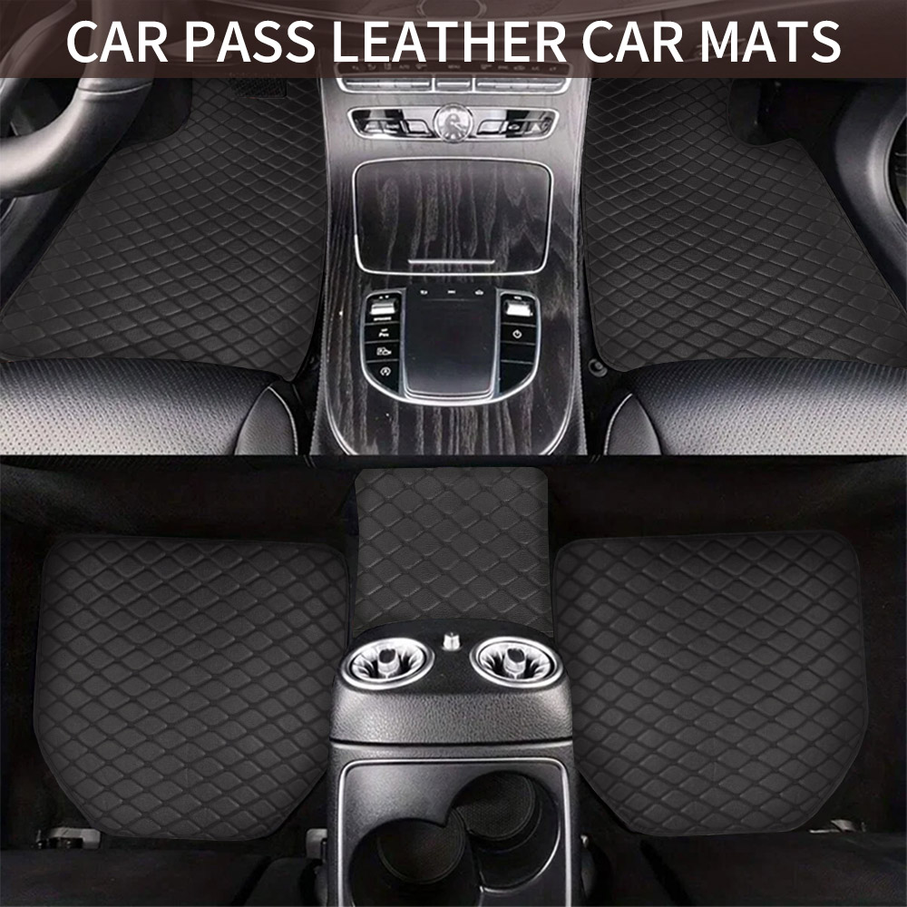 Universal 5Pcs Leather Car Flo - огляд і ціна Car Floor Mats Universal Waterproof Leather