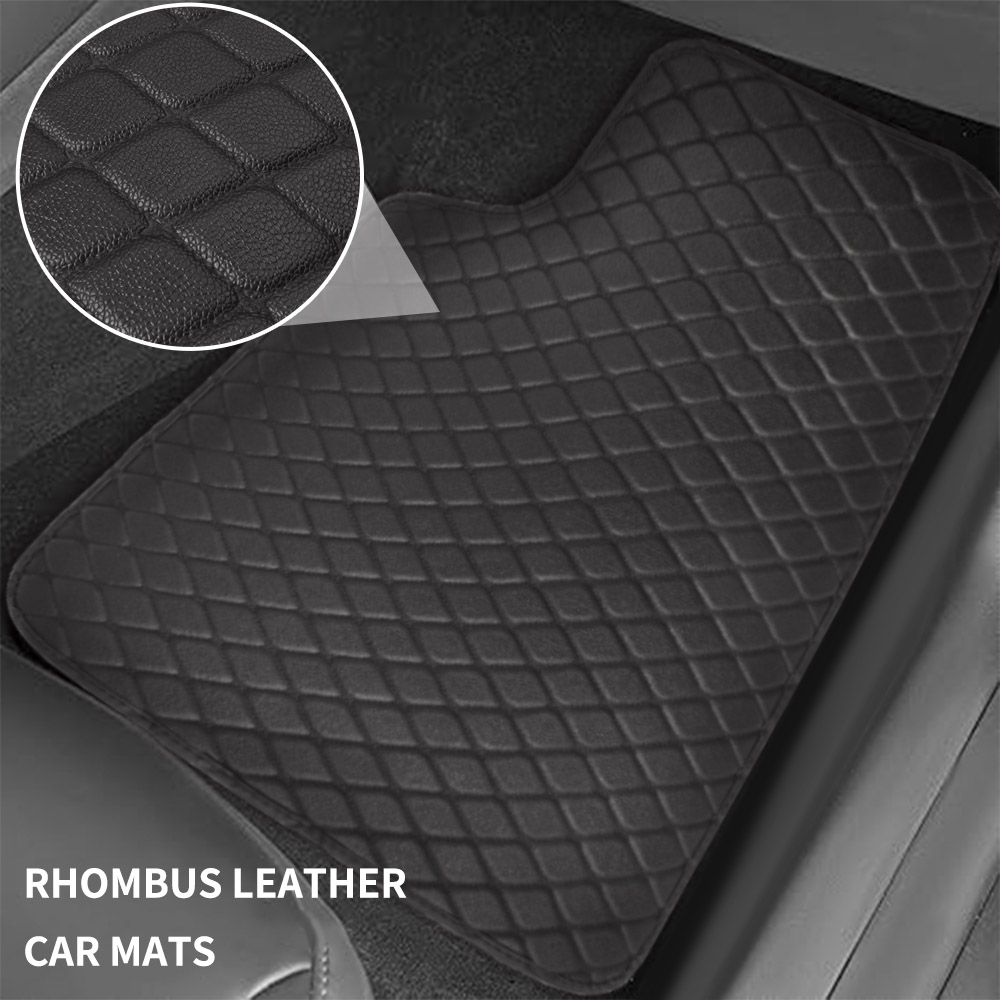 Universal 5Pcs Leather Car Flo - огляд і ціна Car Floor Mats Universal Waterproof Leather