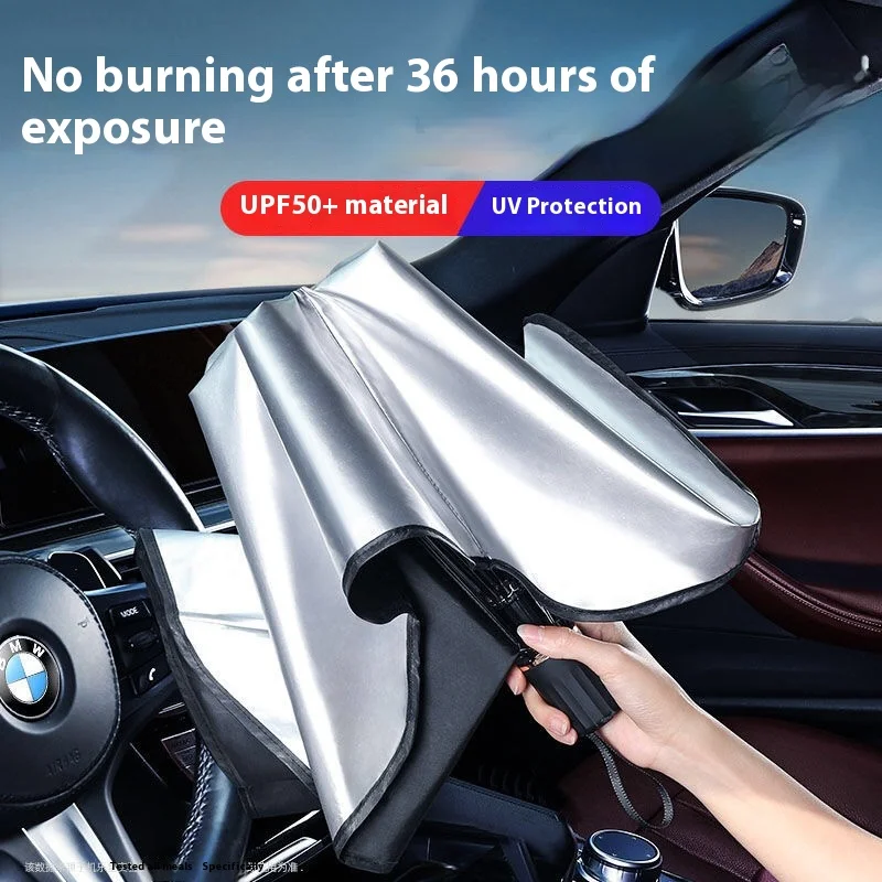 Car Windshield Sun Shade Umbre - огляд і ціна Car Sunshade Windshield Umbrella Foldable