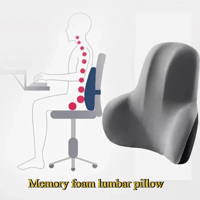 2025 Upgraded Orthopedic Memor - огляд і ціна Memory Foam Car Neck Pillow Lumbar Support