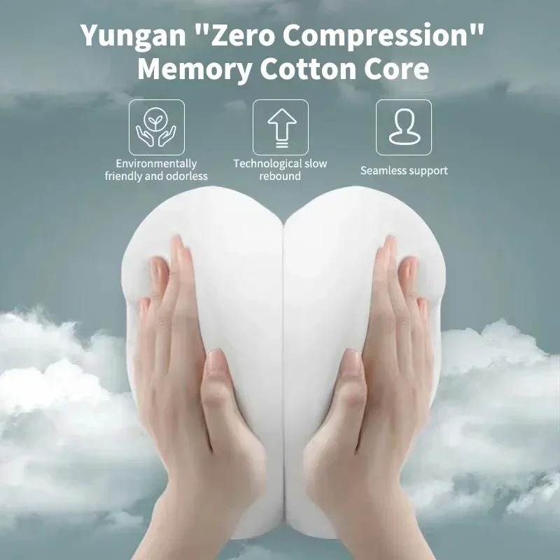 2025 Upgraded Orthopedic Memor - огляд і ціна Memory Foam Car Neck Pillow Lumbar Support