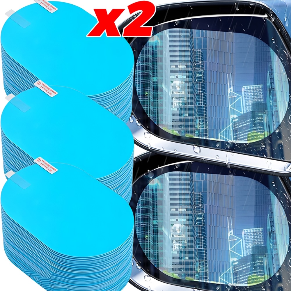 2/1pcs Universal Anti-Fog Anti - огляд і ціна Anti Glare Car Rearview Mirror Film