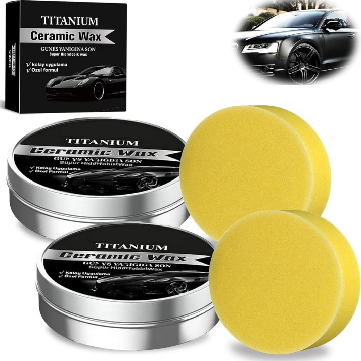 Titanium Ceramic Wax Car Coati - огляд і ціна Car Scratch Repair Polishing Wax Paste
