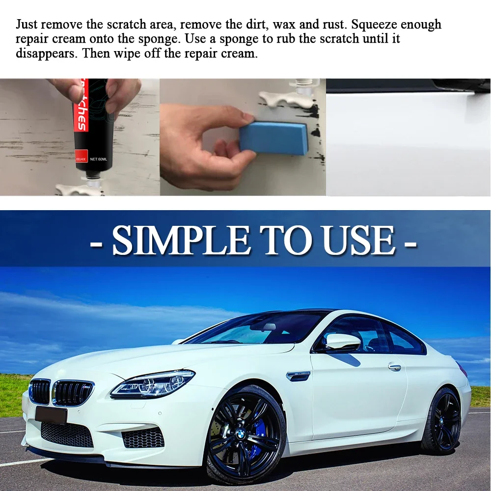 Car Scratch Polishing Paste Pa - огляд і ціна Car Scratch Repair Polishing Wax Paste
