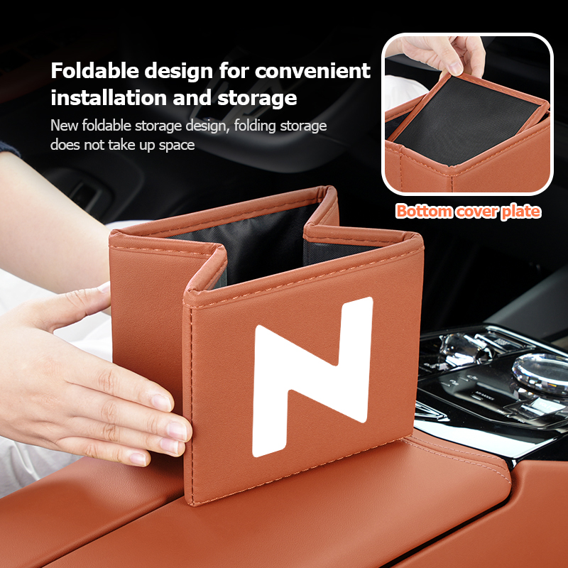 Car Trash Can Foldable Garbage - огляд і ціна Waterproof Car Trash Can With Lid