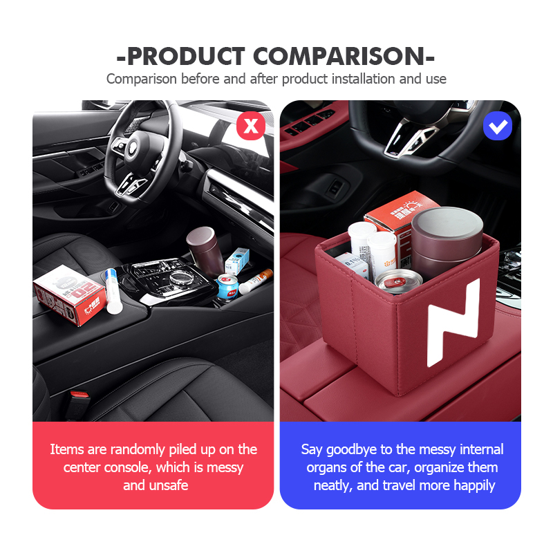 Car Trash Can Foldable Garbage - огляд і ціна Waterproof Car Trash Can With Lid