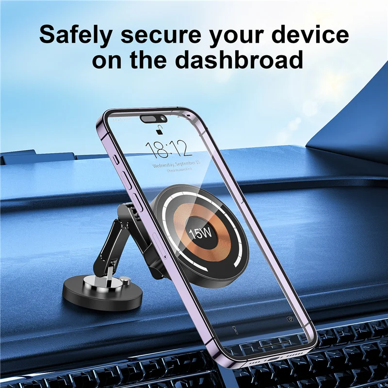 Magnetic Car Wireless Charger  - огляд і ціна Wireless Car Charger Mount Fast Charging