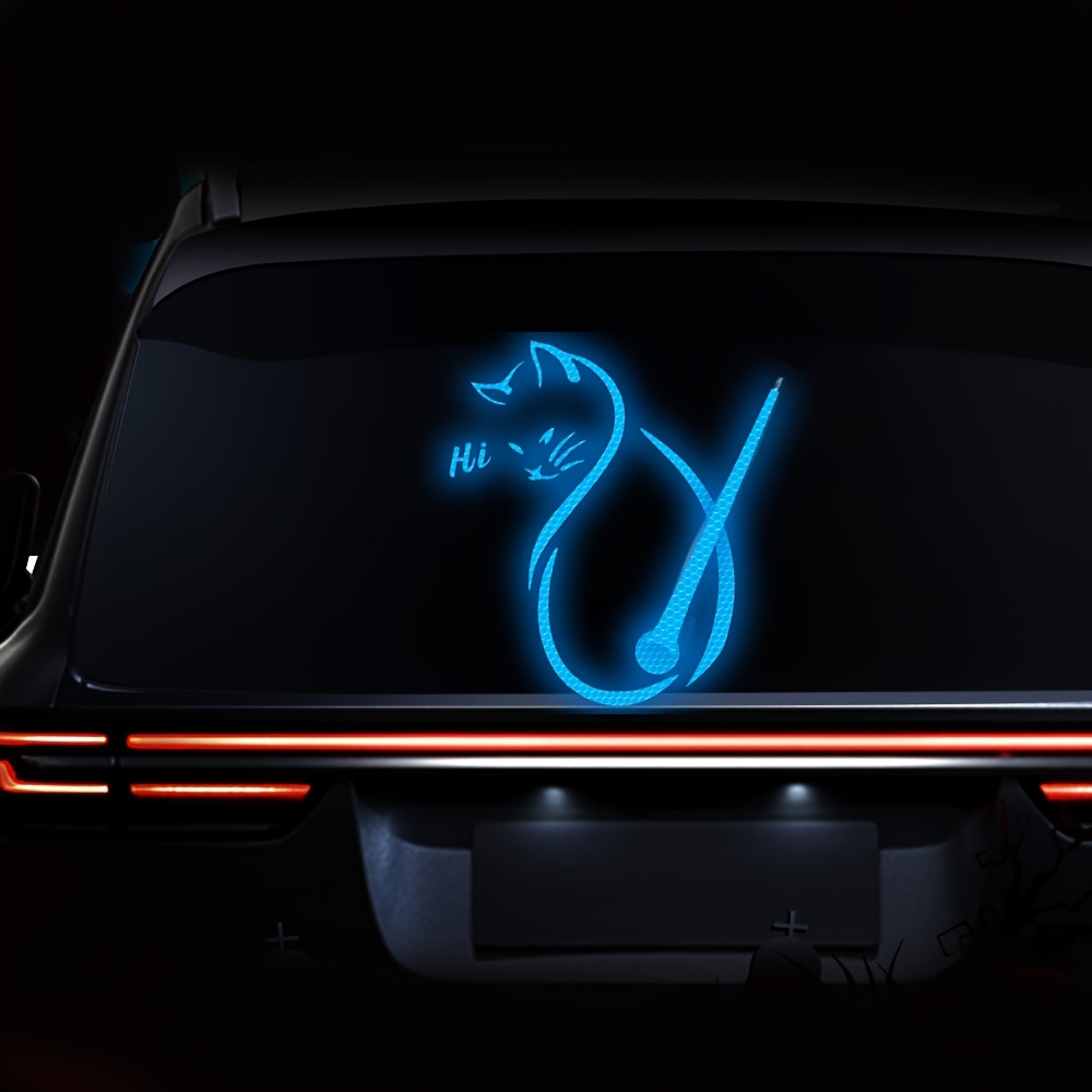 1 piece of car reflective cat  - огляд і ціна Anti Glare Car Rearview Mirror Film