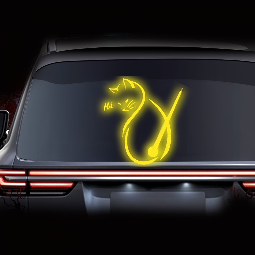 1 piece of car reflective cat  - огляд і ціна Anti Glare Car Rearview Mirror Film