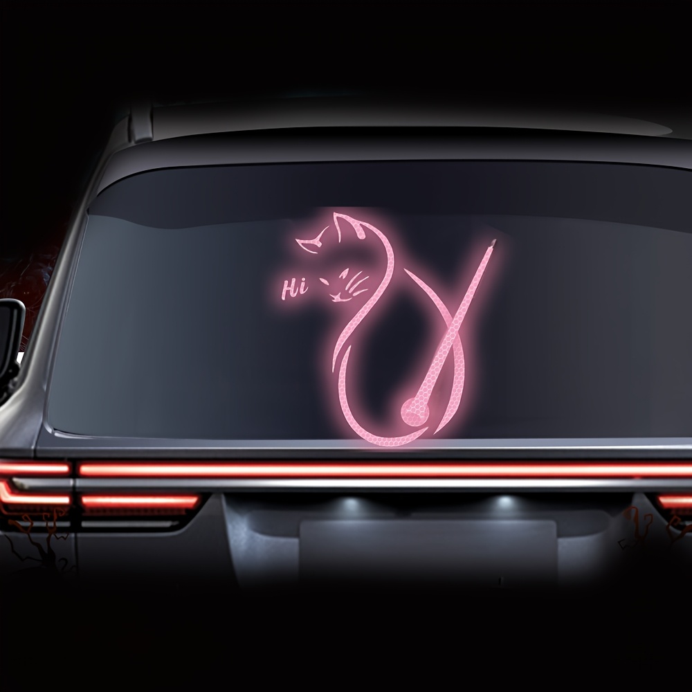 1 piece of car reflective cat  - огляд і ціна Anti Glare Car Rearview Mirror Film