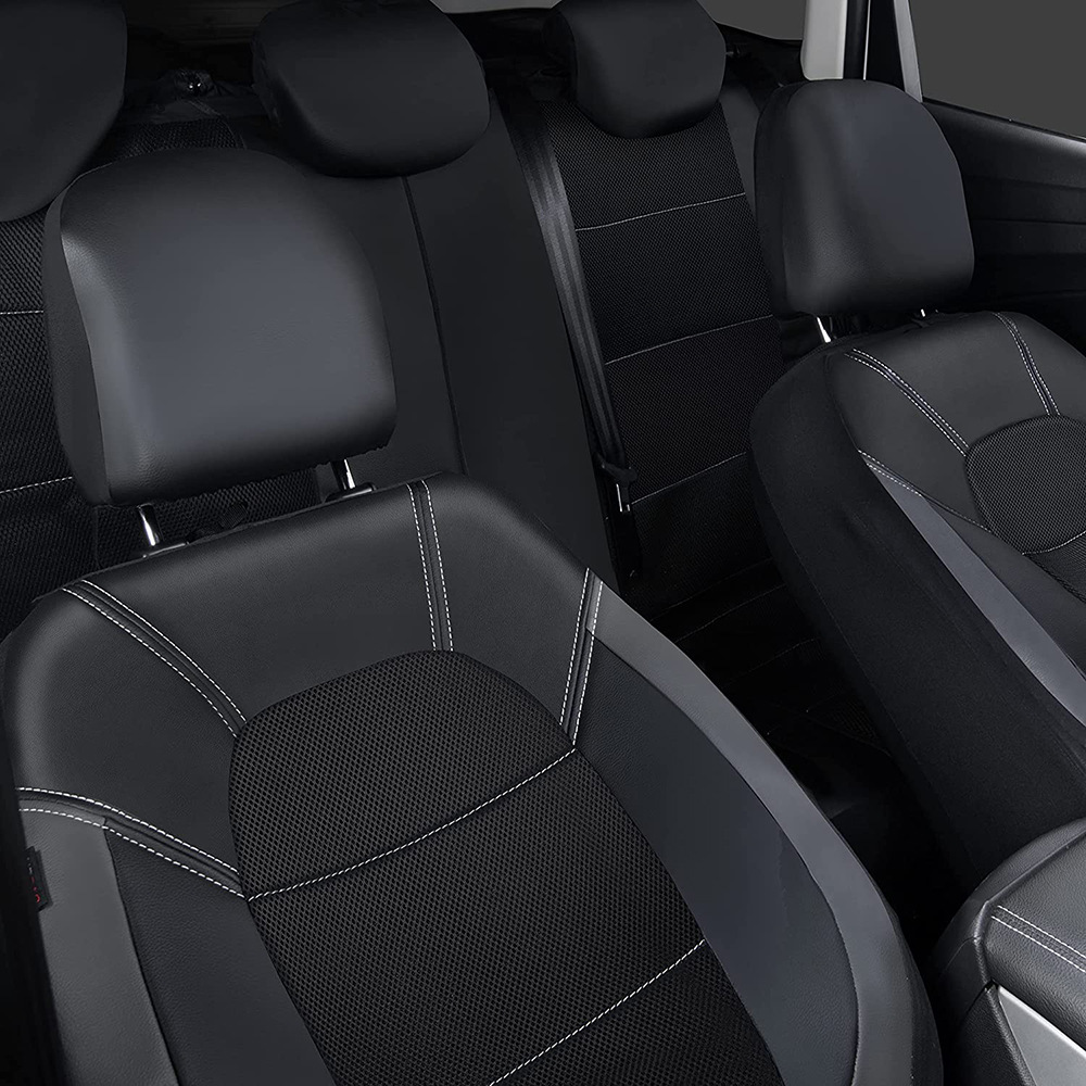 9 Pieces/set Car Seat Cover Ca - огляд і ціна Leather Car Seat Covers Full Set Universal