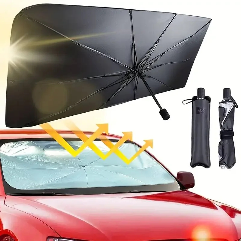 Car Sunshade Windshield Umbrel - огляд і ціна Car Sunshade Windshield Umbrella Foldable