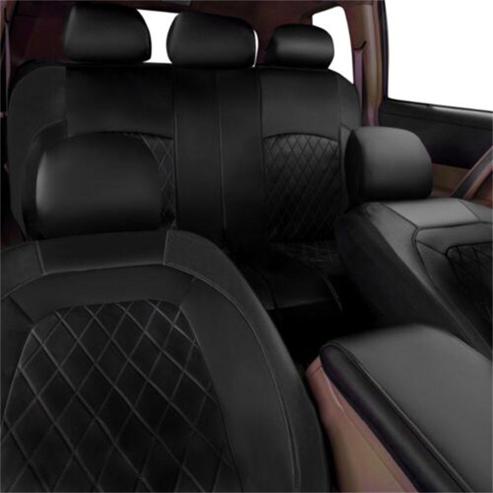 Universal Car Seat Cover Set P - огляд і ціна Leather Car Seat Covers Full Set Universal