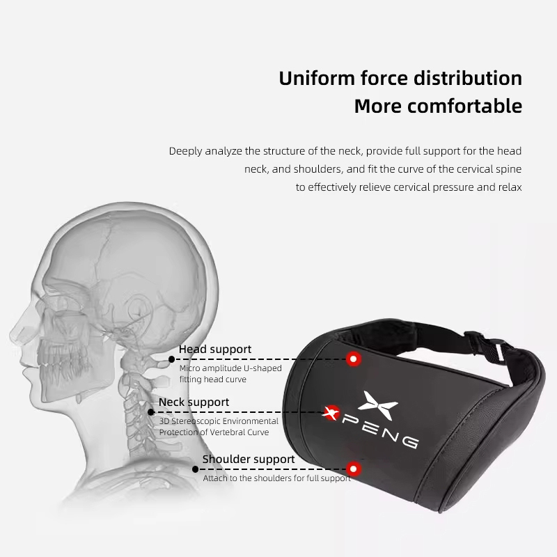 For Xpeng G6 G9 P5 P7 X9 Car S - огляд і ціна Memory Foam Car Neck Pillow Lumbar Support