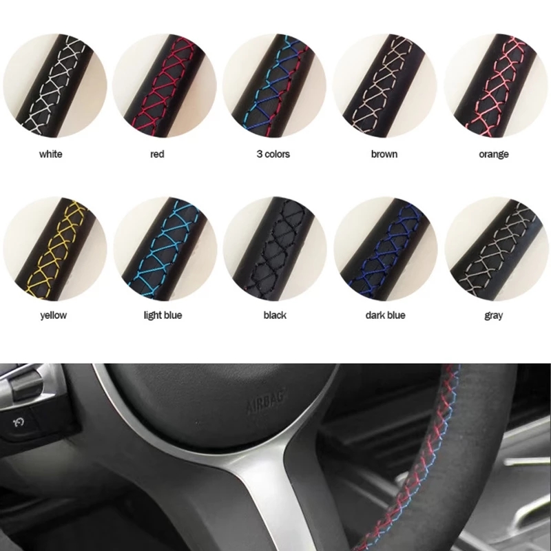 Customized Car Steering Wheel  - огляд і ціна Car Steering Wheel Cover Anti Slip Breathable