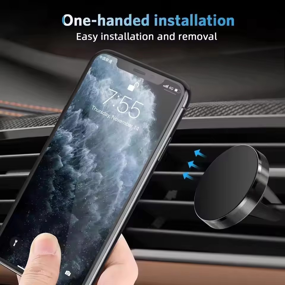 Air Vent Magnet Smartphone Mob - огляд і ціна Magnetic Phone Holder For Car Vent