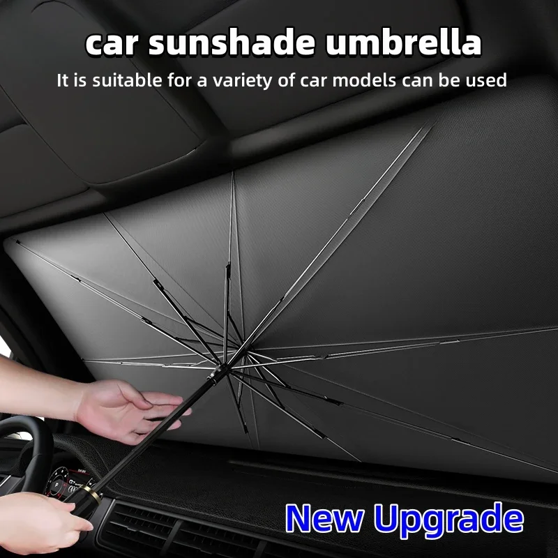 Multi Purpose Convenient Folda - огляд і ціна Car Sunshade Windshield Umbrella Foldable