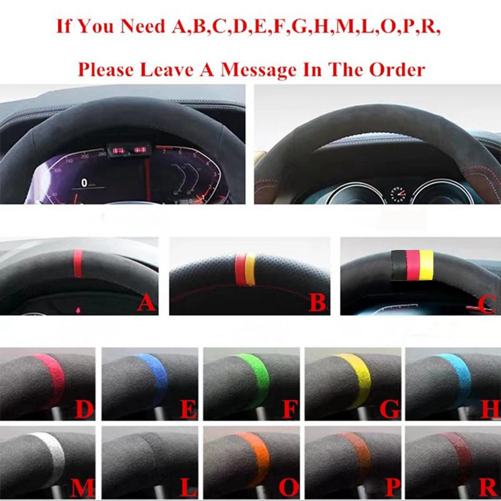 Anti-Slip Car Accessories Blac - огляд і ціна Car Steering Wheel Cover Anti Slip Breathable