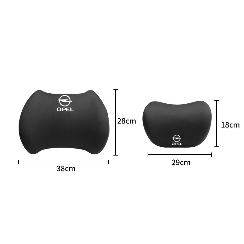 Car Headrest Neck Pillow Memor - огляд і ціна Memory Foam Car Neck Pillow Lumbar Support