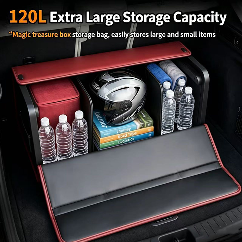 Car Trunk Organizer Box Nappa  - огляд і ціна Car Trunk Organizer Foldable Storage Box