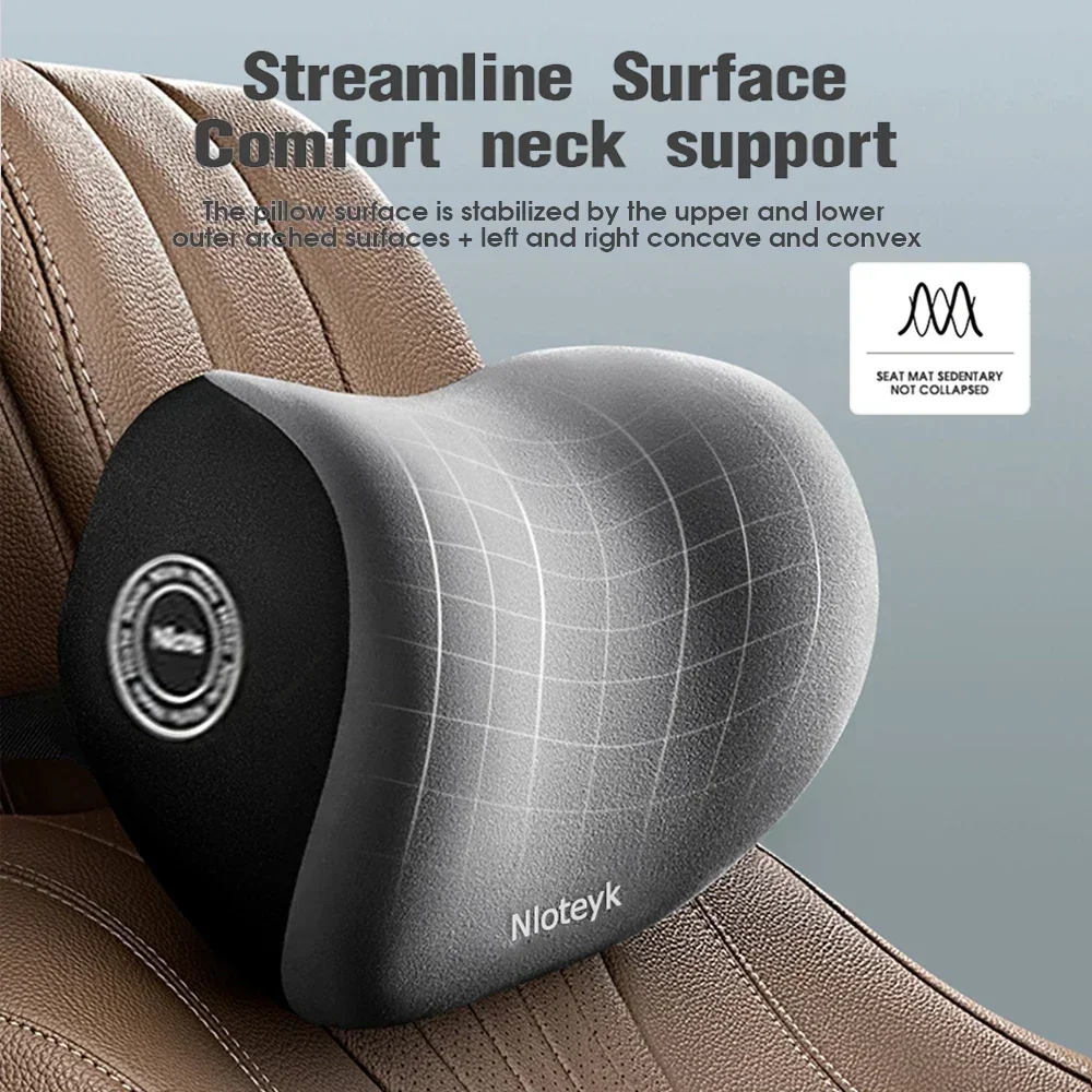 New Memory Foam Car Neck Pillo - огляд і ціна Memory Foam Car Neck Pillow Lumbar Support