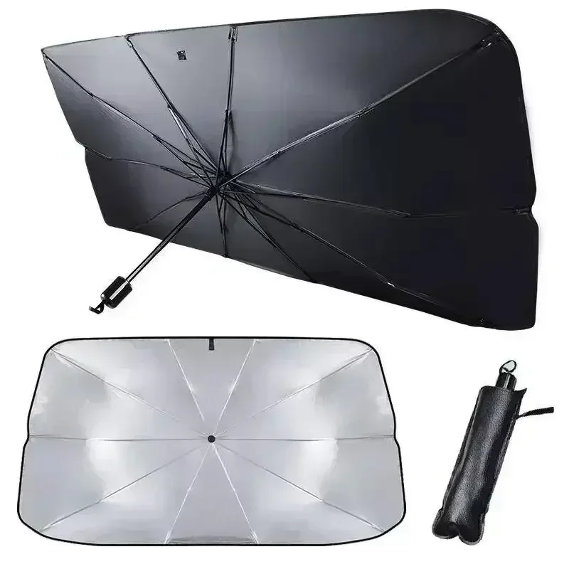 Multi Purpose Convenient Folda - огляд і ціна Car Sunshade Windshield Umbrella Foldable