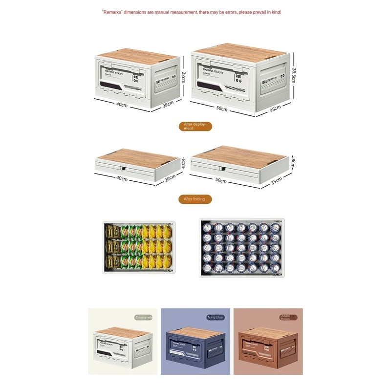 Outdoor Storage Box Camping Fo - огляд і ціна Car Trunk Organizer Foldable Storage Box